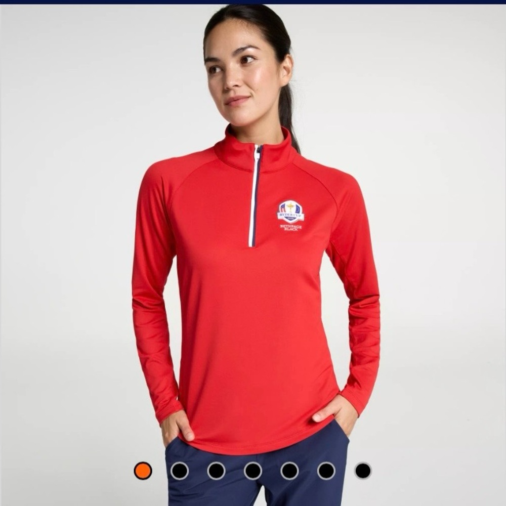Ryder Cup 2025 Quarter Zip Medium. NEW